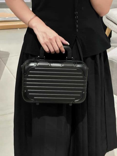 Personal alu cross-body Bag Black
